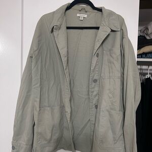 Topshop Sage Green Military Jacket